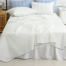 Inyx 泡泡紗抗菌除臭 Sunny 涼爽不黏身薄被, 白色