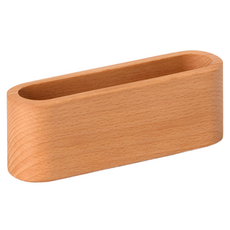 DULU 고급 우드 명함꽂이 라이트우드, 1개