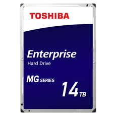 TOSHIBA 東芝 Enterprise 7200RPM CMR模式 512MB緩衝區 企業級硬碟, MG09ACA14TE, 14TB