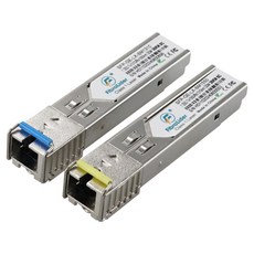 FibraLider 1.25Gbps 10Km Giga型 雙模 mini GBIC 光模組 2件組, 1套, TB836