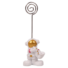 DULU 우주여행 명함꽂이 타입1 화이트 색소폰, 1개