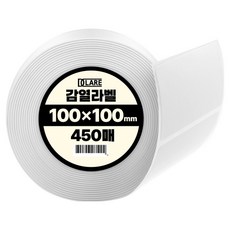 DCLARE 條碼列印機用感熱標籤紙 450張, 1個