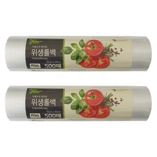 Maygreen 위생롤백, 특대(35 x 45 cm), 500개입, 2개