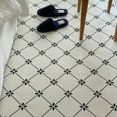 maisonderoomroom Como磚紋地毯, 象牙白, 1個