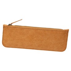 ARDIUM 牛皮紙纖薄鉛筆盒, 1個, 棕色