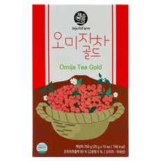 제주앤팜 오미자차 스틱, 25g, 10개입, 1개