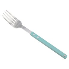 Bogen Brisha 銀色餐具餐叉, 1個, 薄荷綠