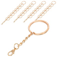 Khohimo 鑰匙圈龍蝦扣連接環配件 25mm 5W0424, 50個, 金色