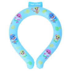 鯊魚爸爸 涼感頸圈 25IN-PF03, 1個, 藍色