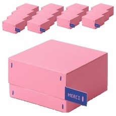 hello moris 標籤盒 xS, 15個, 粉紅色