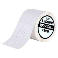 DCLARE 合成熱感應標籤紙 條碼打印機用 450張, 1個