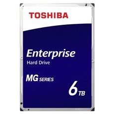 TOSHIBA 東芝 Enterprise 企業級硬碟 7200RPM CMR模式 512MB 緩衝區 HDD, MG10ADA600, 6TB