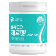 Pure Vital Lab Alpha-CD 零脂粉末 α-環狀糊精, 150g, 1個