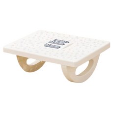 小麥購物 浴室擱腳凳 L108, 白色