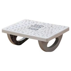 小麥購物 浴室擱腳凳 L108, 灰色