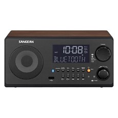 SANGEAN 山進電子 數位收音機, WR22, 木頭色