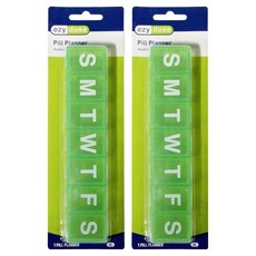 ezydose 7日長條藥盒 特大 隨機出貨, 2個