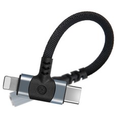 컴스마트 Coms C타입 iOS 8핀 오디오 3.5mm 스테레오 젠더 AUX 변환 젠더 12cm, 1개 가전디지털/PC부품 반품 최저가 6,920원