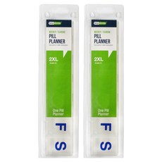 ezydose 7日條狀藥盒 隨機出貨 加大特大號, 2個