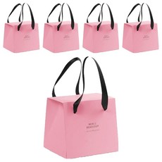 hello moris 粉色 Maxi 新盒袋, 混色, 5個