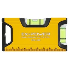 이엑스파워 미니 자석 수평기 EML-100, 1개