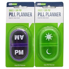 이지도즈 AM PM 일반형 약통 랜덤발송, 2개