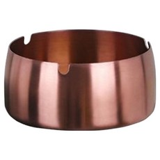 셀리빙 방수 방풍 스테인리스 재떨이 70 x 50 x 80 mm, 로즈골드, 1개