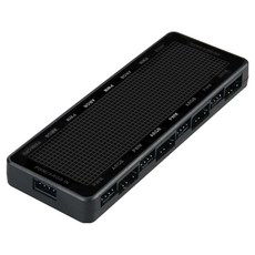 컴스 ARGB PWM 허브 분배 8Port SATA 팬 쿨러 CPU 컨트롤러 BF458, 1개