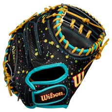Wilson SPRING A2000 PF33SS 捕手手套 WBW10275033, 黑色, 1個