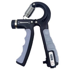 강도조절 전완근 손 악력기 일반형 5~60kg, 그레이, 1개