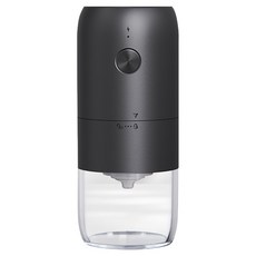 ANTIAN 意式電動咖啡磨豆機, 黑色, 25ml, 1個