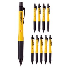 uni α-gel SWITCH 自動鉛筆 M5-1009 黃色, 0.5mm, 10個