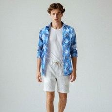 MINEFLOW The Mind 男款 31 長袖夏威夷襯衫 C