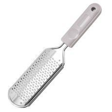 리빙포켓 부드러운 발뒷꿈치 각질 제거기 그레이, 150g, 1개, 1개입