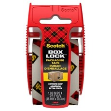 쓰리엠 스카치 박스락 포장용 테이프 195 48mm x 20m, 투명, 1개