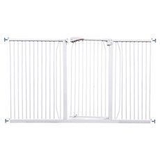 kiwObOri 貓用高級加高安全門 11號, 1個, 白色
