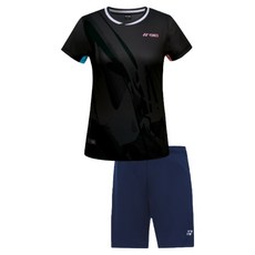 YONEX 羽球服上衣 251TS040F + 下身 239PH007 套組