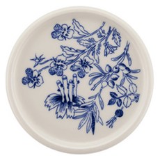 아라비아 무민 미니 플레이트, 화이트 + 블루, 1개