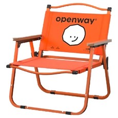 OPENWAY Montero 折疊露營椅, 1個, 橘色