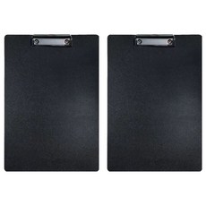 紅蓮 簡約板夾, 2個, 黑色