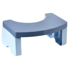 小麥購物 可折疊馬桶腳踏凳 L109, 藍色