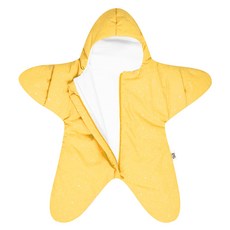 BABY BITES 鯊魚咬一口 100% 純棉手工嬰兒睡袋/防踢被/包巾 西班牙設計 標準版 星空海星