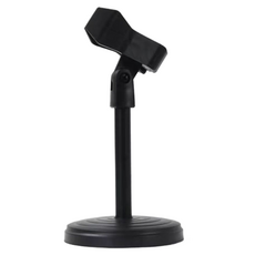 TOHO 小型桌上型固定高度塑膠桿麥克風架 Type 5, 1個