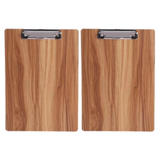 紅蓮木質文件夾板, 2個, 棕色
