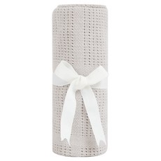 奇哥 純棉透氣洞洞毯, 亞麻卡