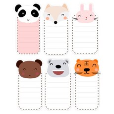 隨心書寫 整潔簡約 memo1 備忘板 6件組