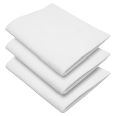 엑스핏 세무융 마이크로화이버 다용도 자동차 극세사 세차 타올, 화이트, 3개