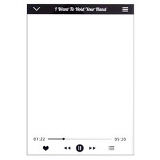 SSOKSSOKCHAEUM 簡約乾淨音樂清單備忘板 + 2款筆 + 板擦套組
