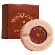 Edelground 紅鹽洗髮皂, 1個, 100g