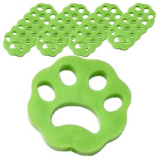 Goodsome 潔淨寵物除毛洗衣球 花朵造型 7.8cm 15g, 綠色, 20個